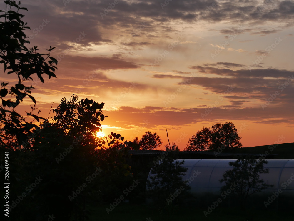 Fototapeta premium sunset 