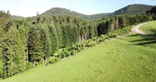 Luftbilder aus dem Schwarzwald Oberharmersbach photo