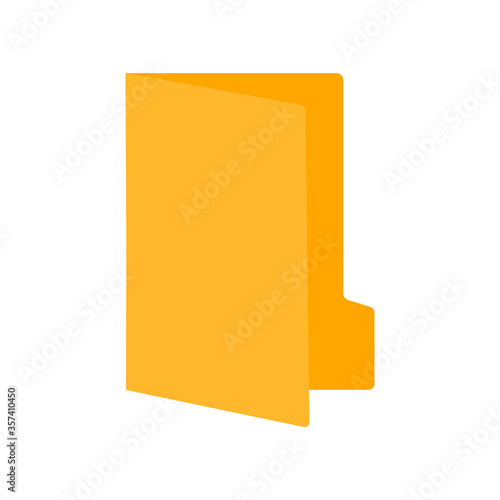 Folder web icon against white background