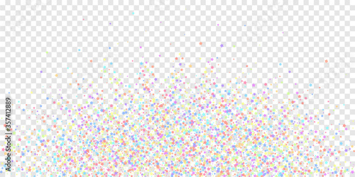 Festive confetti. Celebration stars. Colorful star