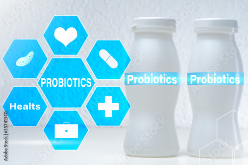 Probiotic. Probiotics logo ...