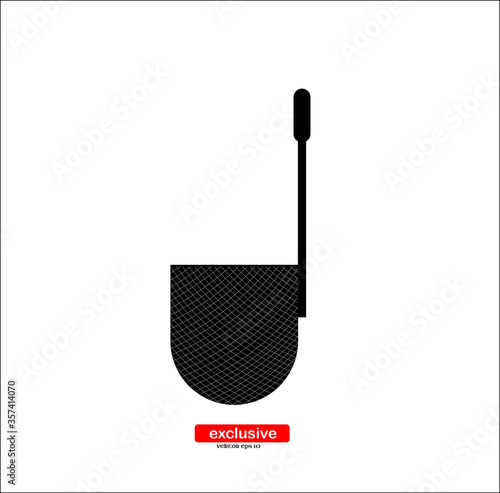 colander icon.Flat design style vector illustration for graphic and web design.