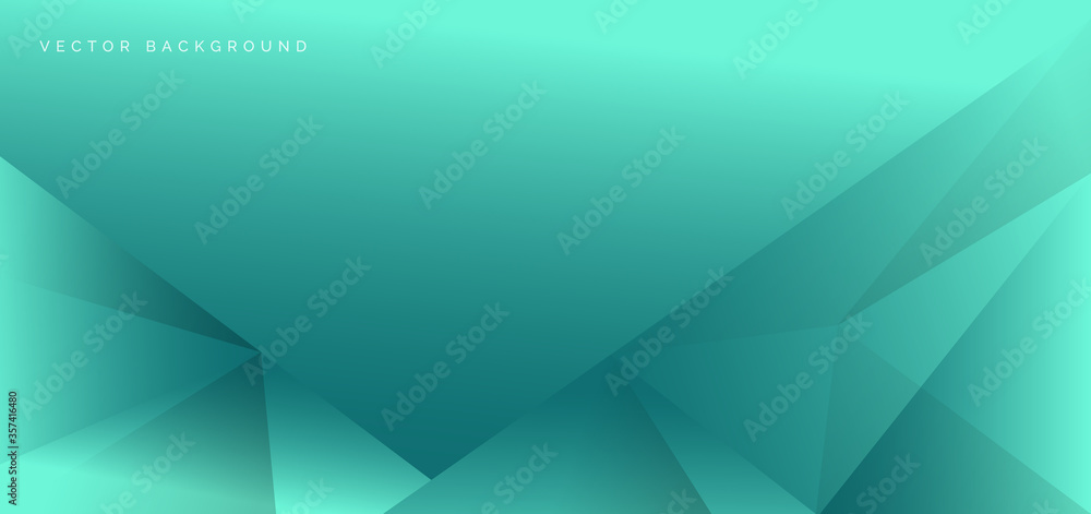 Template abstract geometric triangles blue turquoise color modern background. Template abstract geometric triangles blue turquoise color modern background.