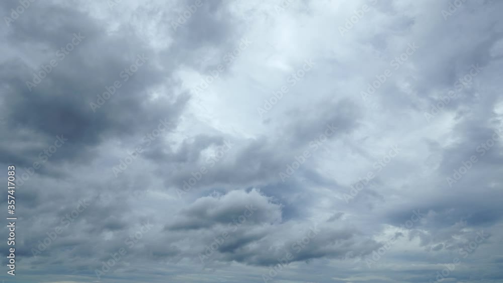 曇り空のタイムラプス 曇り空のタイムラプス