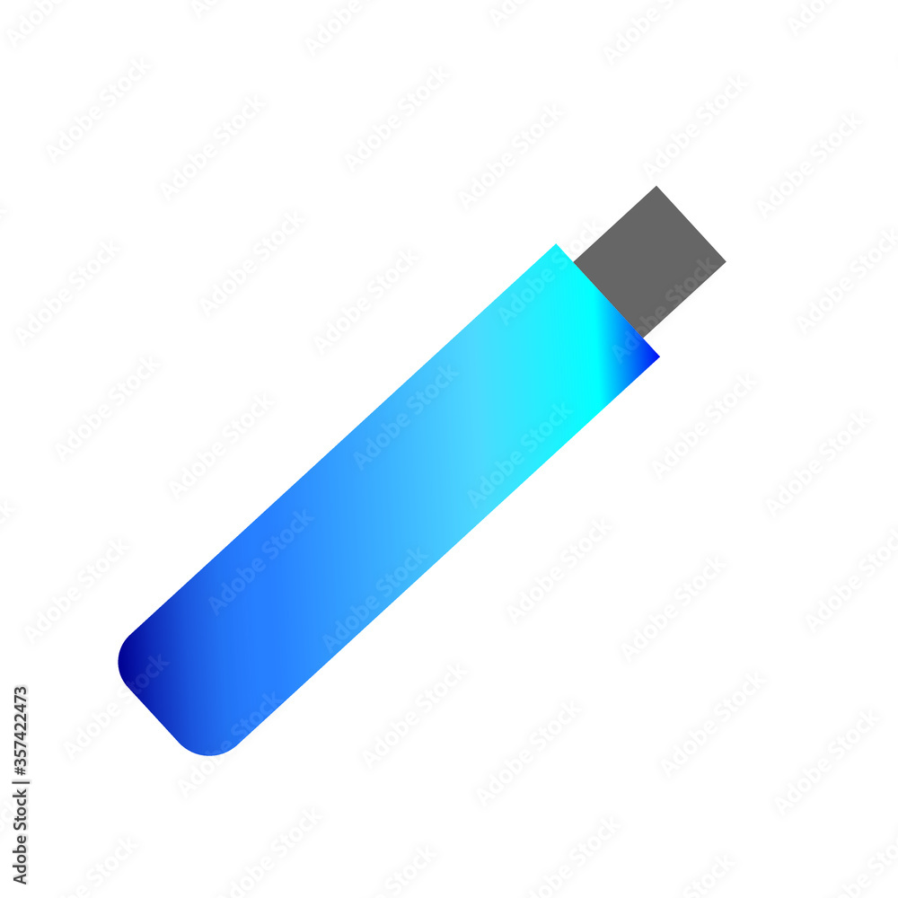 USB stick against white background USB stick against white background