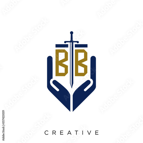 bb logo design vector icon