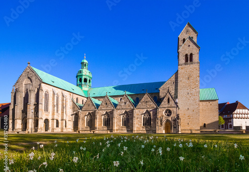 Hildesheimer Dom (Hildesheim Cathedral), in Hildesheim, Lower Saxony, Germany photo