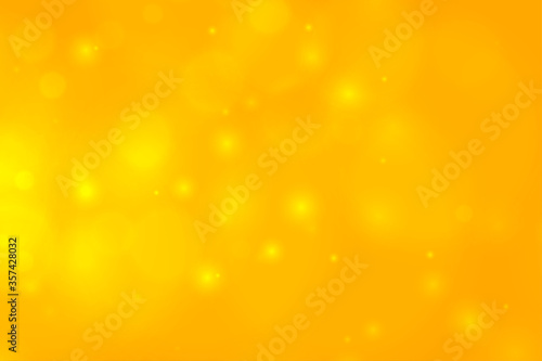 yellow bokeh background with sparking lights design