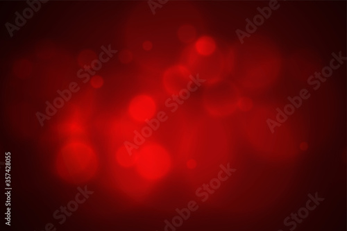 elegant red bokeh blur light effect background