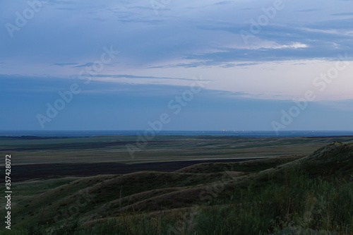 twilight in the steppe open look