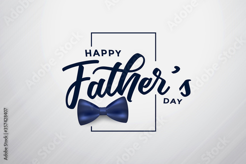modern happy fathers day attractive background design