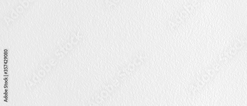 Wide image, White cement, concrete wall texture for background, Empty space. White Paper Texture.