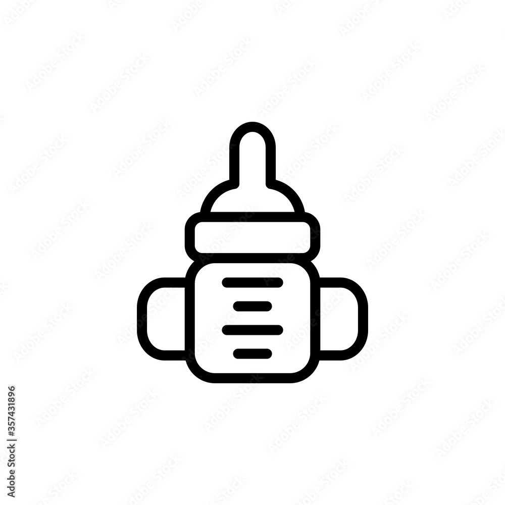 Feeding Bottle Icon Vector Illustration Feeding Bottle Icon Vector Illustration