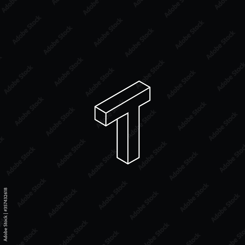 Professional Innovative 3D Initial T logo and TT logo. Letter T TT Minimal elegant Monogram. Premium Business Artistic Alphabet symbol and sign Professional Innovative 3D Initial T logo and TT logo. Letter T TT Minimal elegant Monogram. Premium Business Artistic Alphabet symbol and sign