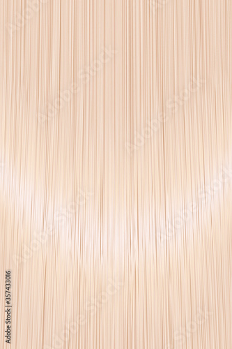 Obraz na plátně Realistic golden blond straight hair texture background