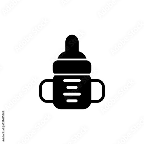 Feeding Bottle Icon Vector Illustration