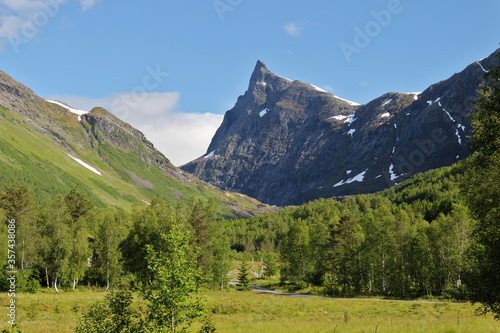 Berglandschaft in Norwegen