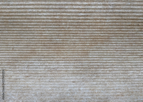 Horizontal gray lines concrete asbestos texture.