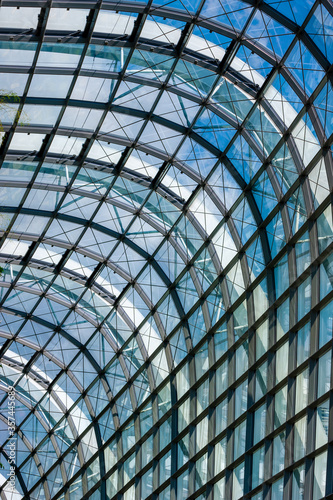 Curved Glass Roof