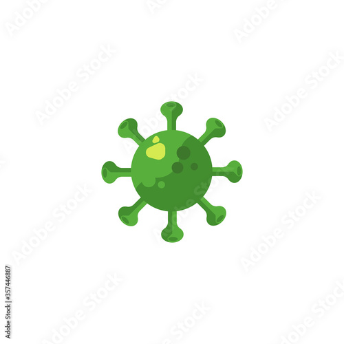 Dangerous viruses, such as Ebola virus, the Mers virus, Coronavirus and more. Vector illustration, isolated on white background
