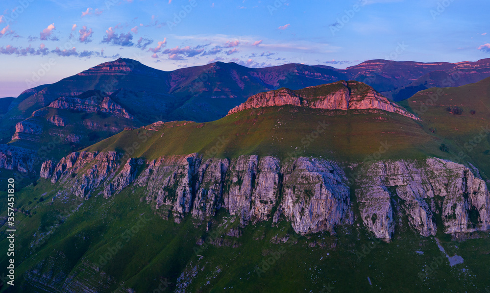 custom made wallpaper toronto digitalLandscape at sunset in the Miera Valley, in the autonomous community of Cantabria, Spain, Europe