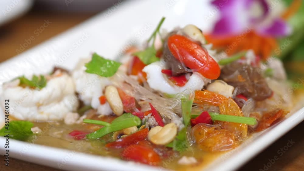 Mung Bean Noodle Spicy Salad Mung Bean Noodle Spicy Salad