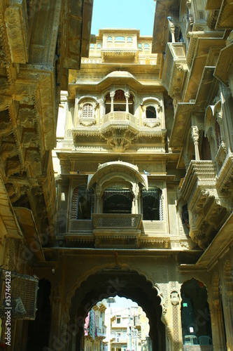 Patwon ki Haveli/ Patwa Haveli (Kothari's Patwa Haveli), Jaisalmer, Rajasthan photo