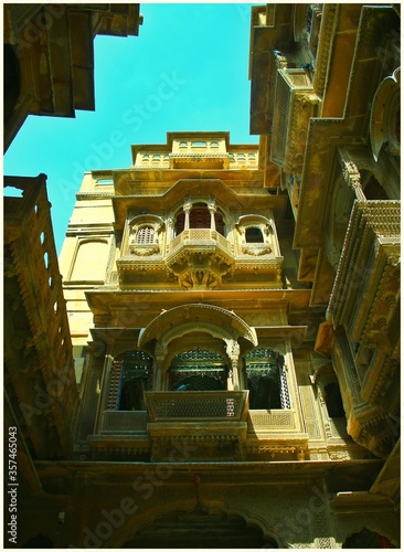 Patwon ki Haveli/ Patwa Haveli (Kothari's Patwa Haveli), Jaisalmer, Rajasthan photo