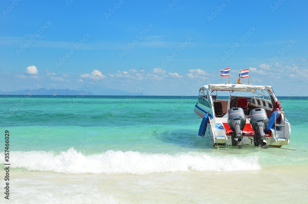 speedboat in Thailand
