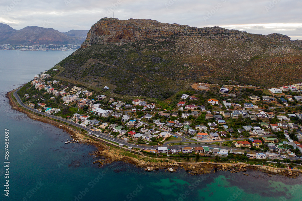 Aerial view of Kalk Bay, South Africa