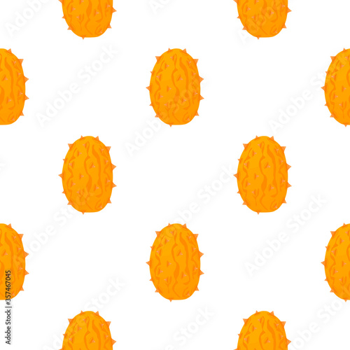 Illustration on theme big colored seamless kiwano