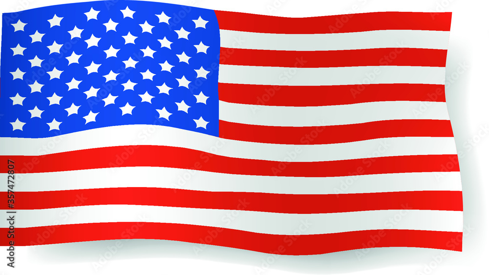 Fototapeta premium flag of usa