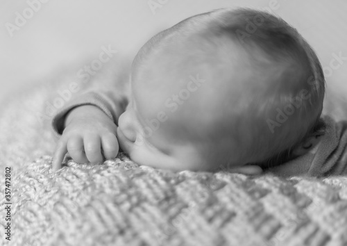 newborn baby sleeping