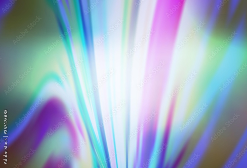 Obraz premium Light Pink, Blue vector blurred bright texture.