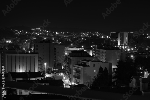 Braga  Portugal night view