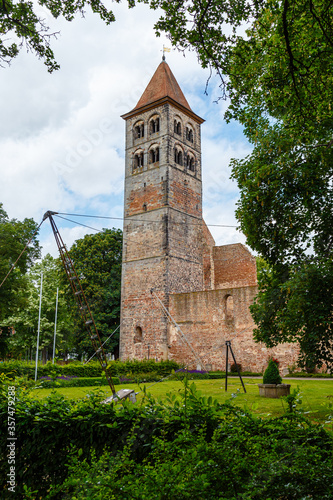 Bad Hersfeld, Stiftsruine, Glockenturm der Kirche. 06.06.2020. photo