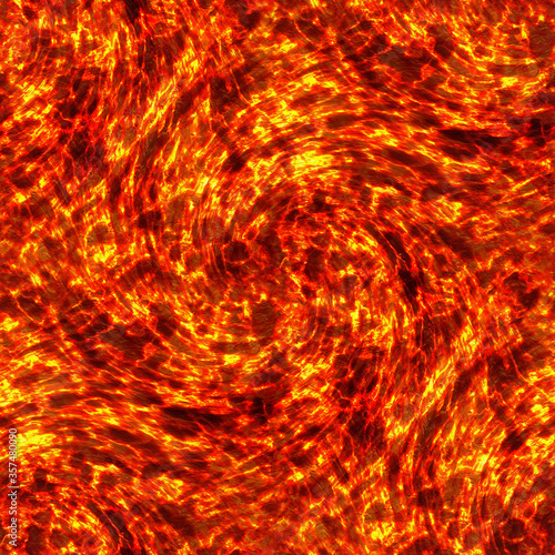 Abstract pattern, hot lava fire texture background.