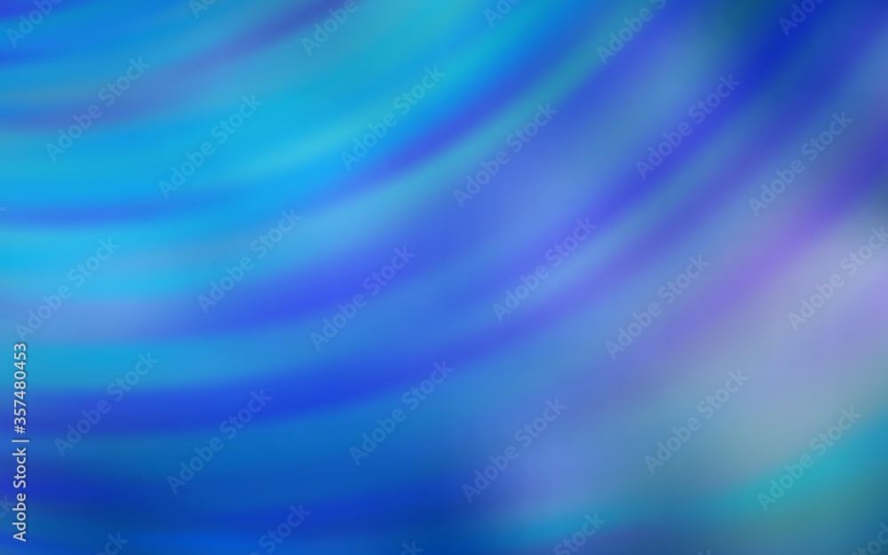 Light BLUE vector texture with bent lines. Light BLUE vector texture with bent lines.