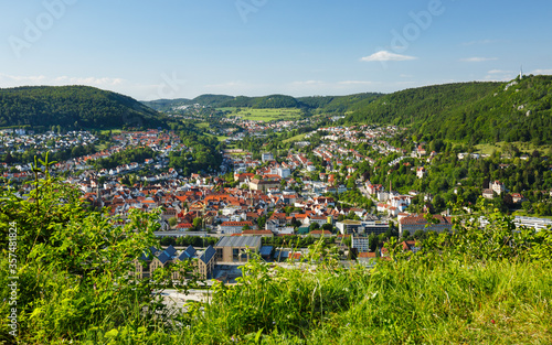 Ausblick auf die Stadt Albstadt im Zollernalbkreis © Schlesier