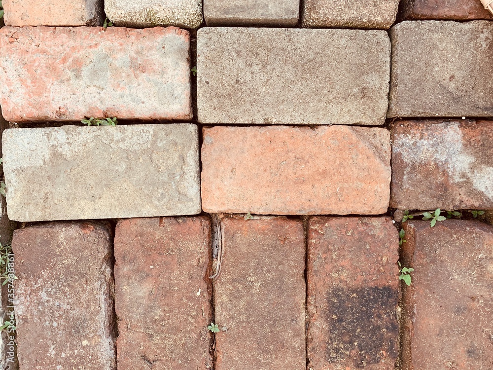 red brick wall red brick wall