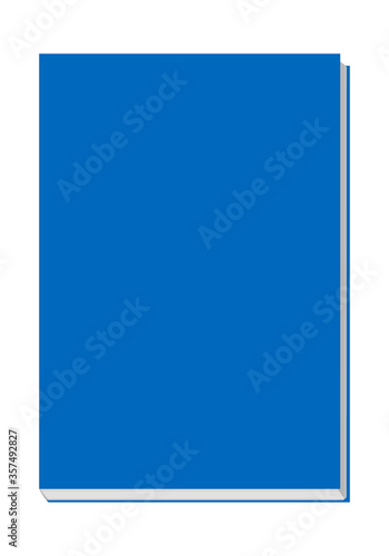 Free Download Closed book. Layout for education. Isolated vector. - GFXLoad