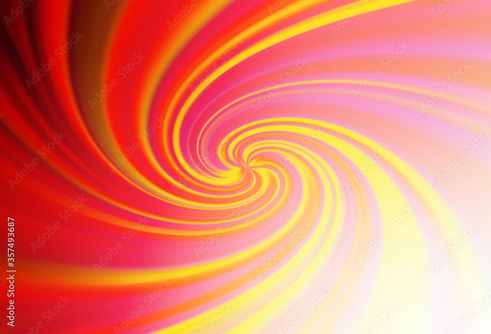 Light Orange vector backdrop with bent lines. Light Orange vector backdrop with bent lines.