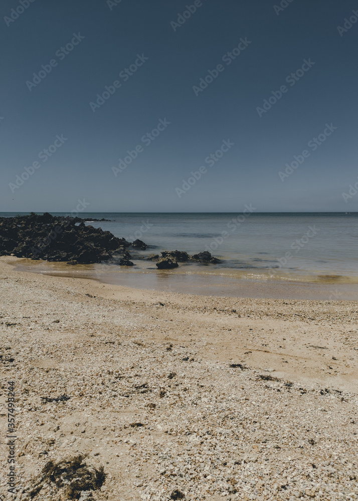 Beach in Brazil, Atlantic Ocean, Praia Formosa, Santa Cruz, Aracruz, Espírito Santo