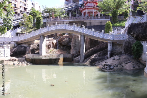 Tortues dans un bassin, temple Kek Lok Si à George Town, Malaisie 