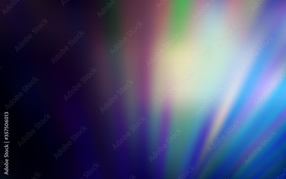 Dark Blue, Yellow vector background with stright stripes.