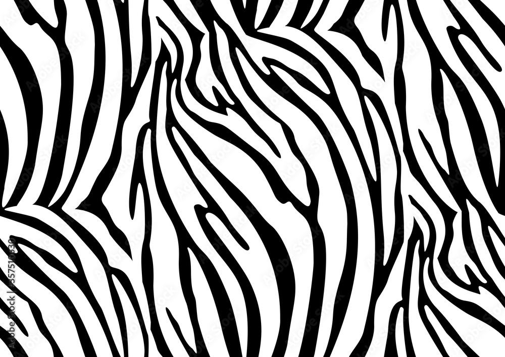 Zebra seamless pattern in abstract style on black background. Vector illustration. Camouflage. Zebra seamless pattern in abstract style on black background. Vector illustration. Camouflage.
