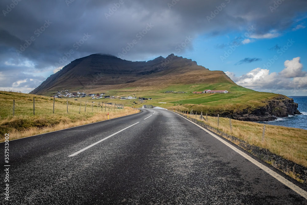 Naklejka premium Beautuful view at Faroe Islands