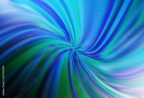 Dark BLUE vector blurred shine abstract texture.