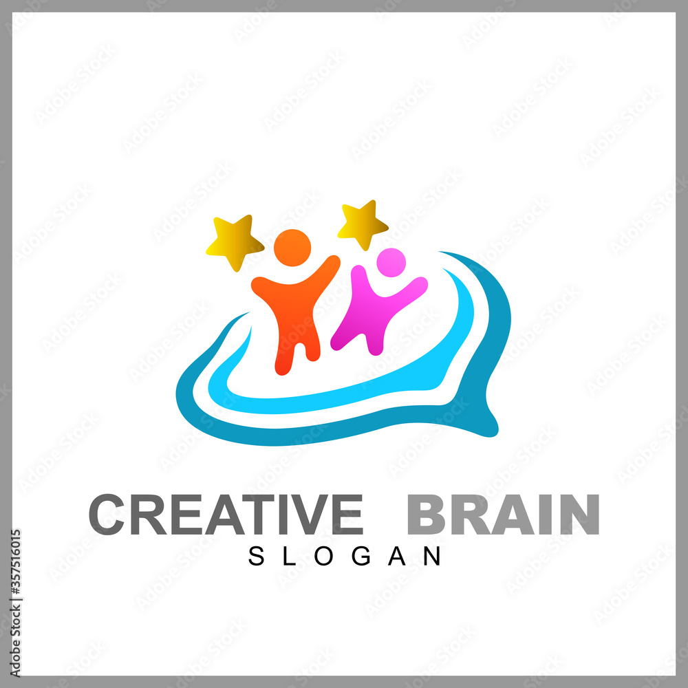 Brain logo vector, suitable for creativity,
learning, healthy, positive thinking, science, mind focus and creative ideas symbol/icon designs. Brain logo vector, suitable for creativity,
learning, healthy, positive thinking, science, mind focus and creative ideas symbol/icon designs.