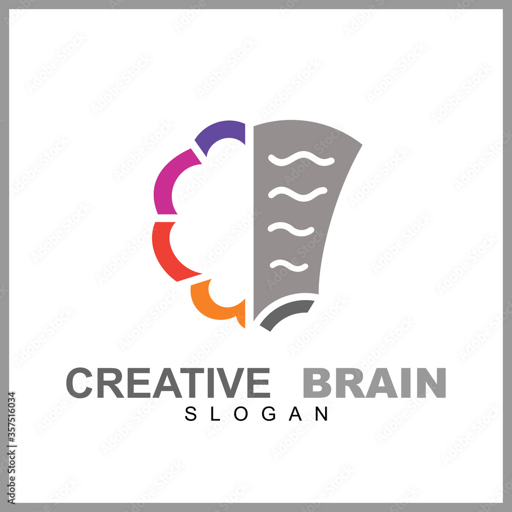 Brain logo vector, suitable for creativity,
learning, healthy, positive thinking, science, mind focus and creative ideas symbol/icon designs. Brain logo vector, suitable for creativity,
learning, healthy, positive thinking, science, mind focus and creative ideas symbol/icon designs.